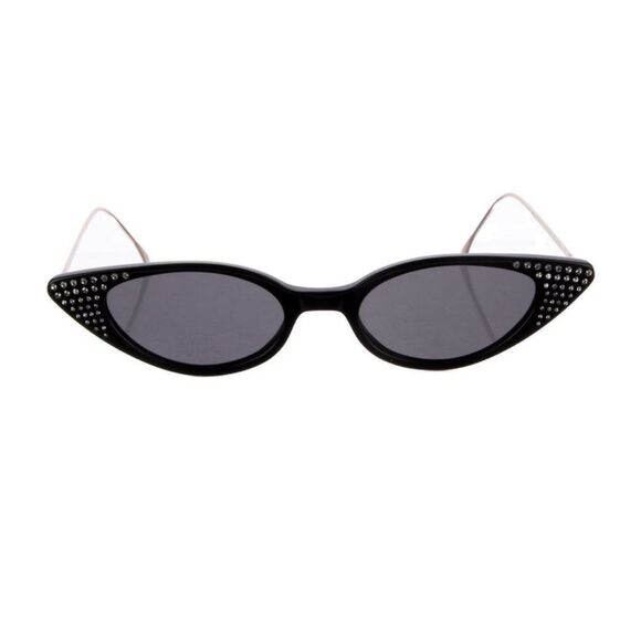 Illesteva Marianne Sunglasses Black With Crystals - Picture 1 of 3